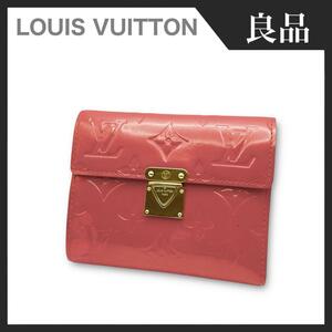 【良品】LOUIS VUITTON ルイヴィトン ポルトフォイユ コアラ ヴェルニ 折り財布