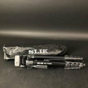 SW1031-8-4 現状品 SLIK スリック GX7500 カメラ用 三脚 カーボン アルミ製 収納バッグ付き 最大158cm 100サイズ