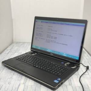 【ジャンク品】FMV LIFEBOOK NH77/ED Core i7-2670QM ※BIOS起動OK★5円～スタート！最落なし★