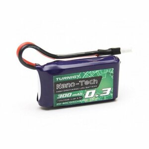 no2 Turnigy nano-tech 3.7V 300mAh 20C40C リポ リチウムポリマー バッテリー