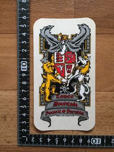 激レア！80s POWELL PERALTA パウエルペラルタ ランスマウンテン オールド ビンテージ スケートボード ステッカー 新品 デッド SKATEBOARD