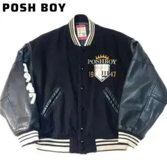 希少✨POSH BOY 80s 90s ヴィンテージ スタジャン オーバーサイズ