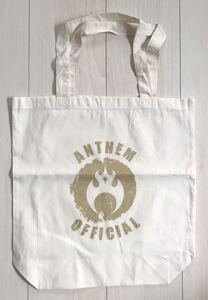 ANTHEM　アンセム　布　エコバッグ　ベージュ　未使用　新品　　ハードロックカフェ HARD ROCK CAFE　ペーパーバッグ　オマケ付