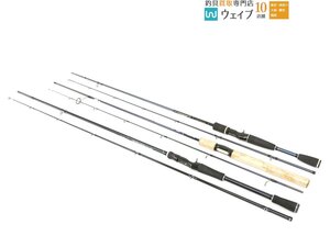 メジャークラフト バスパラ BXC-702X・シマノ バスワン 2652-2 他計3点 中古 バスロッド セット