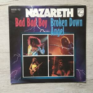 NAZARETH BAD BAD BOY ドイツ盤