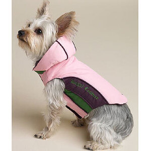 JUICY COUTURE PET REVERSIBLE DOG Down VEST ／ ジューシークチュール ペット　リバーシブル　ダウンベスト　ドッグ　ワンちゃん用 j-83