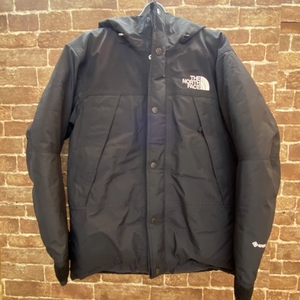 03w05190【1円～】THE NORTH FACE Mountain Down Jacket GORE-TEX Mサイズ 黒 ブラック マウンテンダウンジャケット ND91930 メンズ