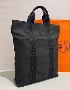 HERMES ● 新品 同様 バッグ エールライン グレー バック HERMES エルメス トートバッグ ハンドバッグ バッグ