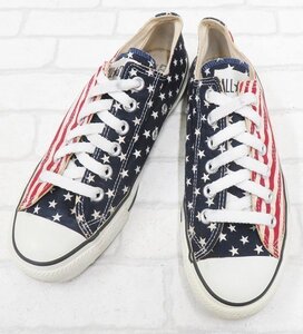 2S8092■コンバース オールスター 星条旗 日本製 CONVERSE 23.5cm