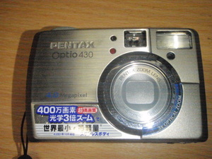 P003-03-1 PENTAX製　デジカメ Optio430