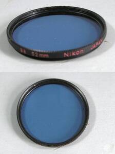 Nikon　(968)　 美品・レンズフィルター　52ｍｍ　B8（紫外線防止、レンズ保護）　ニコン