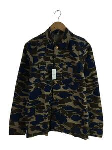 UK CARHARTT◆カバーオール/S/コットン/BLU/カモフラ