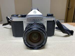 1000円スタート! 断捨離 美品 Asahi Pentax S3 Super Multi Coated TAKUMAR 1:3.5/28 レンズフード フィルター付き オールドカメラ