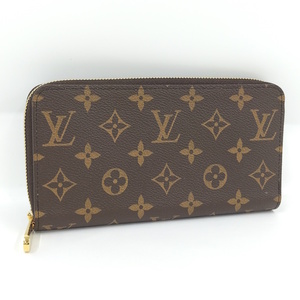 【中古】LOUIS VUITTON ラウンドファスナー長財布 ジッピーウォレット モノグラム M42616