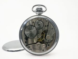 1円スタート★懐中時計 SEIKO PRECISION セイコー プレシジョン ビンテージ　スモセコ 15石 手巻き★