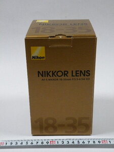 ◎ Nikon AF-S NIKKOR 18-35mm f3.5-4.5 G ED ニコン ズームレンズ 18-35mm 元箱