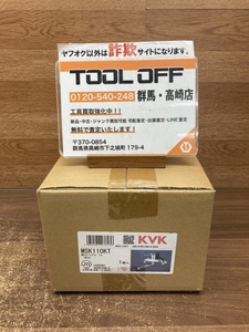 002○未使用品○KVK キッチン用水栓 MSK110KT　シングルレバー式混合栓 高崎店