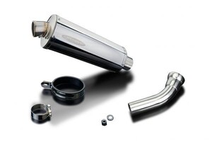 DELKEVIC スリップオンステンレスオーバルマフラー★BMW K1200GT 2006-2012 350mm KIT04DE