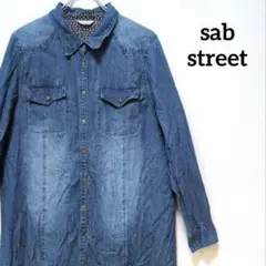 sab street サブストリート デニム シャツ ワンピース 19