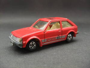 tomica トミカ MAZDA FAMILIA 1500XG No.4 1/59 MADE IN JAPAN