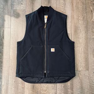 90s 00s vintage Carhartt ブラック ダックベスト ベスト 黒 DUCK VEST M カーハート mexico 