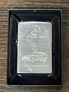 zippo Mercedes Benz メルセデスベンツ 2002年製 Trademark licensed by Daimler Chrysler AG ケース 保証書