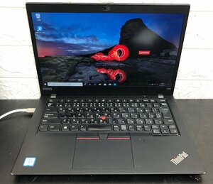 1円～ ■ジャンク LENOVO ThinkPad X390 / 第8世代 / Core i5 8365U 1.60GHz / メモリ 8GB / NVMe SSD 256GB / 13.3型 / OS有り / BIOS可