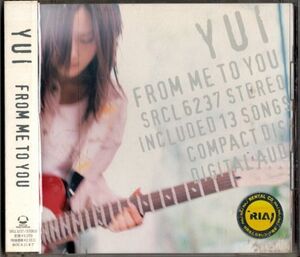 CD★YUI／FROM ME TO YOU★レンタル盤