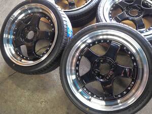 ★人気★165/50R16 6J+45 4H100 新品 逆ゾリ 深リム 1台分 タイヤset可能 デリカD2 ワゴンR アルト ミラ ムーヴ コペン N-ONE カスタム B/P