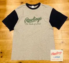 Tシャツ 古着 90s Rawlings ローリングス L シングルステッチ