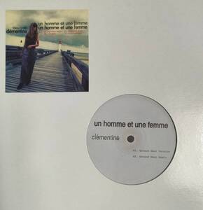 この盤 ONLY 国内オリジナル盤 ★ clementine / un homme et une femme ☆