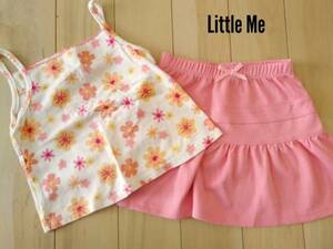 海外Little Me /24m＊cuteなお花柄キャミとスカートのセットアップ