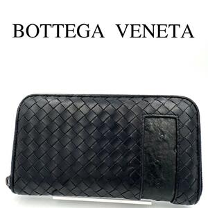 BOTTEGA VENETA ボッテガヴェネタ 長財布 オーストリッチ レザー