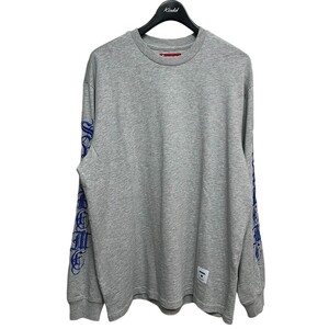 Supreme 24AW Old English L／S Top オールドイングリッシュロゴ刺繍長袖Tシャツ 8071000143785