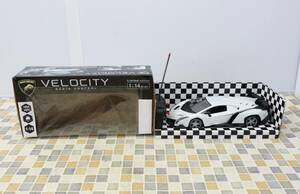 △ 簡易動作確認済み｜ラジコンカー 1:14 Scale シルバー｜ VELOCITY｜ リミテッドエディション ■O4450