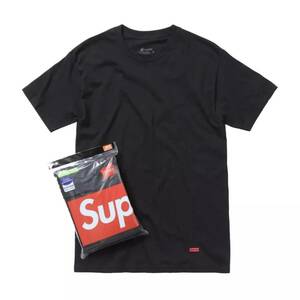 1枚のみ シュプリーム ヘインズ Supreme Hanes コラボ TAGLESS TEES トップス カットソー クルーネック 半袖 Tシャツ S21A23 XLサイズ B109