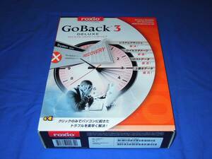 P051bf roxio GoBack3DELUXE Windows95/98/Me/NT4.0/2000対応 CD-ROM