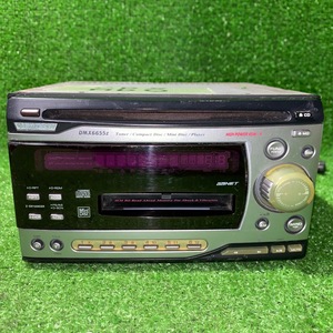 アゼスト　CD　MD　プレイヤー　オーディオ　カーステ　DMX6655Z　現状品