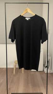 【１円開始】コムデギャルソン★COMME des Garcons SHIRT★Tシャツ★黒無地【送料無料】