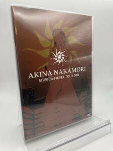 MR 匿名配送 DVD 中森明菜 AKINA NAKAMORI MUSICA FIESTA TOUR 2002 4988005318053