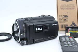 ＜＜新品充電ケーブル（社外品）付き＞＞【美品】SONY ソニー ビデオカメラ Handycam PJ800 ブラック HDR-PJ800/B#LE2024812