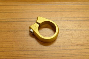 DKG　Mountain Clamp　30.0mm　ゴールド　GOLD/シートクランプ/27.2mm用/ディーケージー/マウンテンクランプ