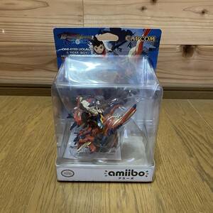 amiibo 未開封 アミーボ 隻眼のリオレウス&ライダー(男の子) モンスターハンターストーリーズ 匿名配送