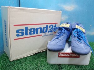 ★ stand21 スタンド21 ブルー サイズ US 7 EU 40 25cm レーシングシューズ 未使用品 絶版 当時物 稀少品!! ③ JJ　