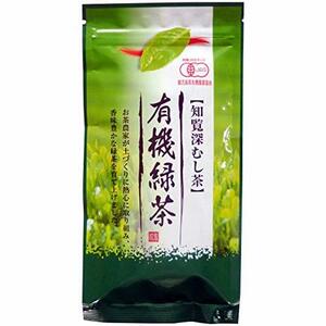 みどり園 有機緑茶 深むし茶 100g