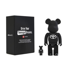 【新品】BE@RBRICK TOYOTA Drive Your Teenage Dreams. 100% & 400% bearbric トヨタ トイオタ TOY-OTA DYTD ベアブリック MEDICOM TOY