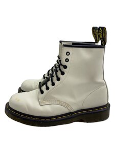 Dr.Martens◆ブーツ/UK7/WHT/レザー/10072100