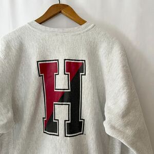 両面! 90s champion HARVARD リバースウィーブ スウェット L ビンテージ USA製 ビンテージ 90年代 チャンピオン ハーバード ヴィンテージ