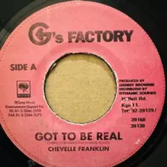 【希少】Chevelle Franklyn - Got To Be Real