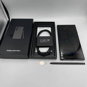 ●K90757:海外版 ギャラクシー Galaxy S24 Ultra ウルトラ 1TB SM-S928B 海外SIMフリースマホ 通電・充電OK 現状品 動作未確認 ジャンク